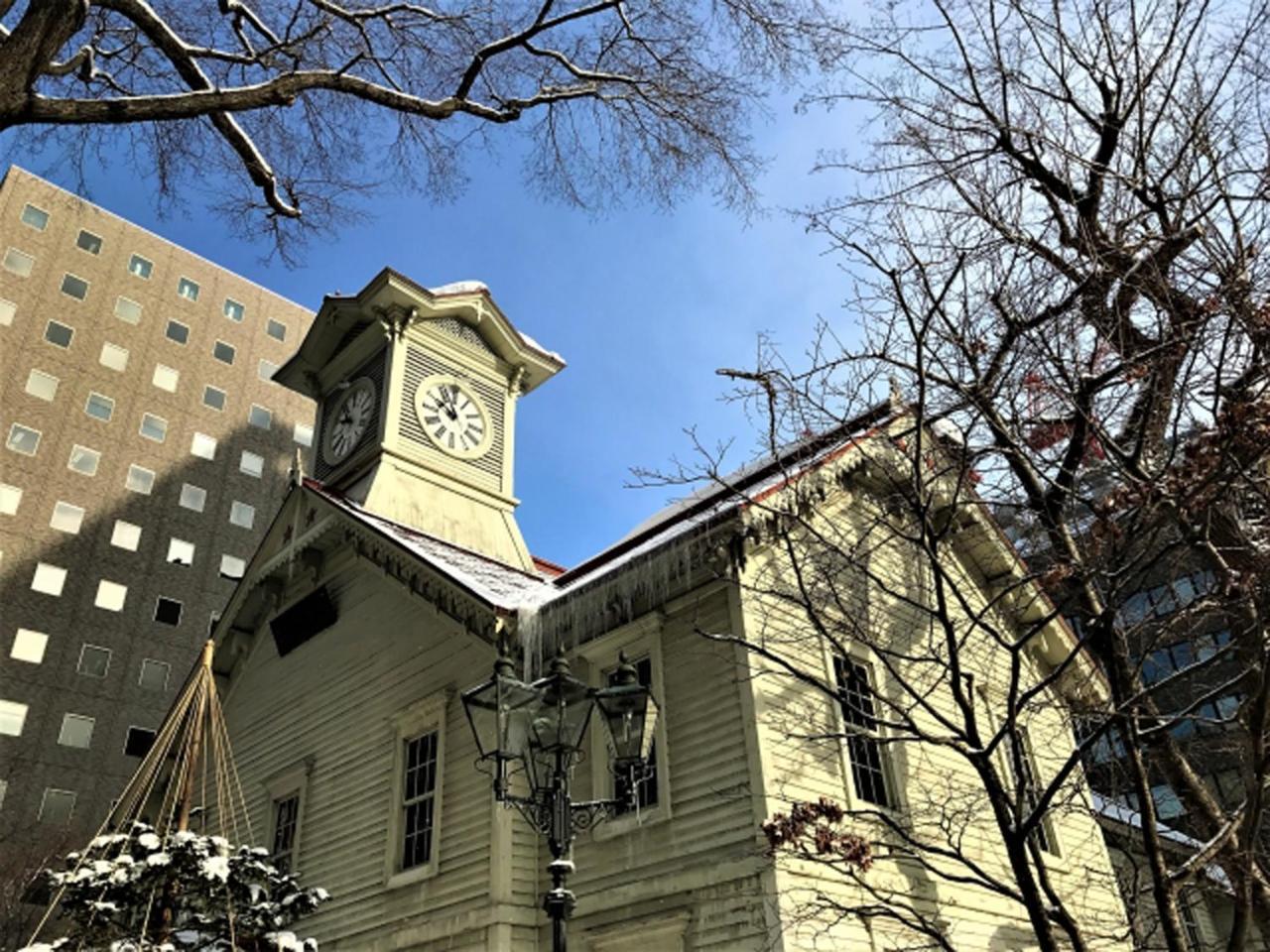 Hotel Sapporo Sun Plaza Exterior foto